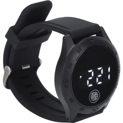 HZ2030 LED Digitaal Horloge Koreaanse Stijl Waterdicht Touch Stijlvol Polshorloge voor Mannen Vrouwen Studenten zwart