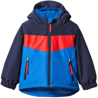 lupilu Kinder ski-jas (Marineblauw/rood/blauw, 86/92)
