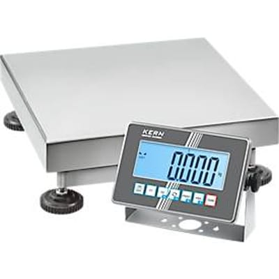 KERN SXC 60K-3 - Roestvaststalen platformweegschaal, 60 kg, 0,005 kg afleesbaarheid, Industry 4.0, IP68, WLAN/Bluetooth