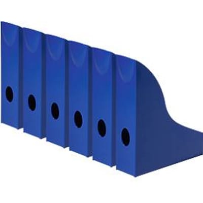 DURABLE tijdschriftenhouder Basic, A4, polystyreen, blauw