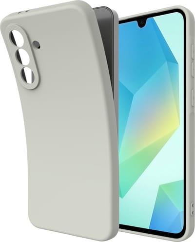 Just in Case hoesje geschikt voor Samsung Galaxy A36 Hoesje - Color Backcover - Ivory