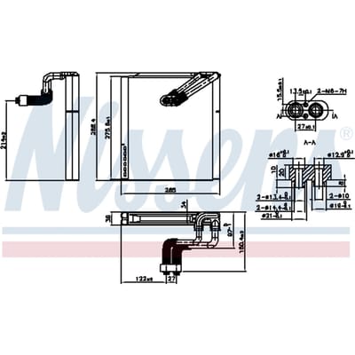 Verdamper, airconditioning NISSENS 92375
