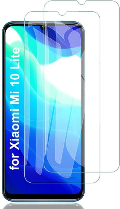 Xiaomi Mi 10 Lite Screenprotector - Xiaomi Mi 10 Lite 5G Screenprotector Glas Gehard Tempered Glass - 2 Stuks