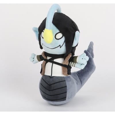 Druk Sebastian Solace Pluche Speelgoed Grappige Anime-Gerelateerde Merchandise Prachtige Game Fan Verzamelingen Verjaardagscadeau Voor Vriend grijs