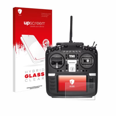 upscreen - Screenprotector voor Radiomaster TX16S - Folie Beschermfolie Beschermglas transparant