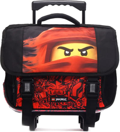 LEGO Boekentas / Rugzak / Schooltas Trolley 18L Ninjago Red PL