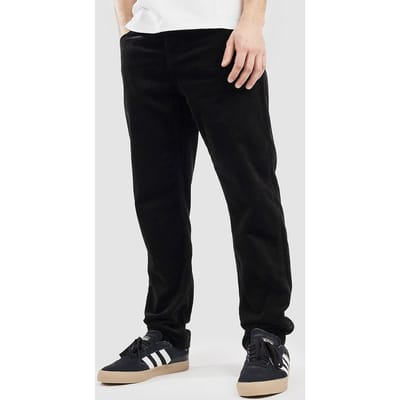 straight fit broek van puur katoen in corduroy look
