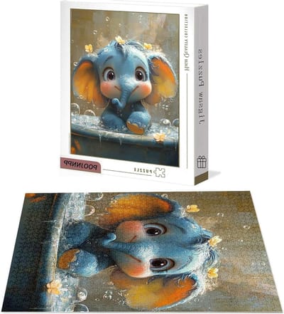 Puzzel 3000 Stukjes - Legpuzzel Volwassenen - Ontspanning Thuis - Genummerde Achterkant - 122 x 81 cm - Dieren