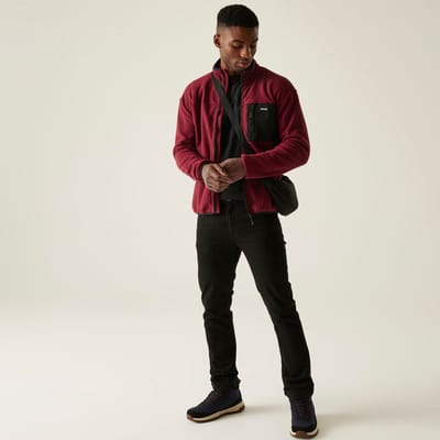 Fleece Heren Volledige Rits Frankie