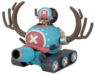 One Piece Maquette Chopper Tank Robot 10cm