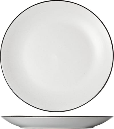 Cosy & Trendy Dinerbord Speckle Wit ø 27 cm
