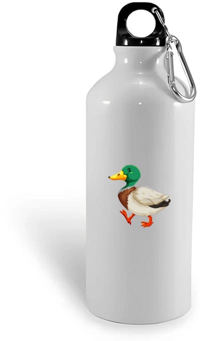 Hacebo® - Eenden waterfles - Eend - Dieren liefhebbers - Vogels - dieren - kinderboerderij - water fles - 400ML