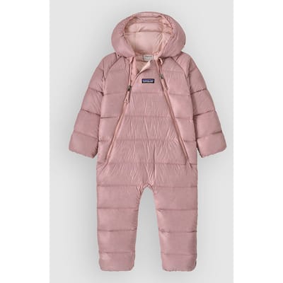 Patagonia Infant Hi-Loft Down Sweater Bunting Kids Overall roze