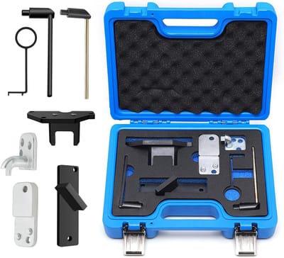 Engine Timing Tool Kit voor Citroen, Peugeot en Opel - Timing Locking en Crank Holding Set voor 1.0 en 1.2 Benzinemotoren, OEM 0109-2A, 0109-2B, 0109-2C, 0109-2D