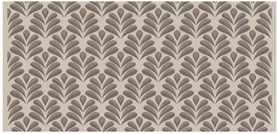 MD Entree - Design mat - Universal - Paris Latte - Vloerkleed - Antislip - Machine wasbaar - 67 x 150 cm