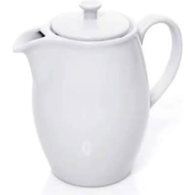 Théière en Porcelaine 0,6 L pour Café, Design Élégant et Pratique