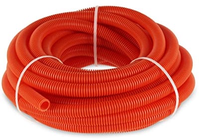 Flexibele Kabelbuis voor Elektrische Installaties - 10 m, EN20, Geschikt voor -5 °C tot +60 °C, Oranje