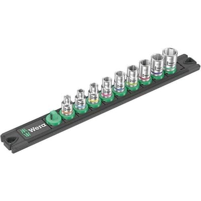 Wera A Imperial 05005420001 Dopsleutelset Inch 1/4 9-delig