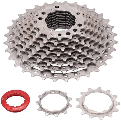 OmGoods - Dailygoody - 10 Speed Fiets Vrijloop Cassette - Duurzaam en Lichtgewicht - Ideaal voor Racefietsen - 11-32T - Hoge Kwaliteit - Geschikt voor Enthousia...