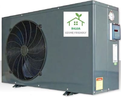 Zwembadwarmtepomp - Mida.Quick 7 - Zwembadvolume tot 25m³ - koelen & verwarmen - zonder Wi-Fi - antraciet grijs
