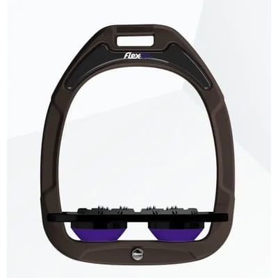 Plat Ultra Grip Bruin/Zwart/Paars Flex-On Green Composite