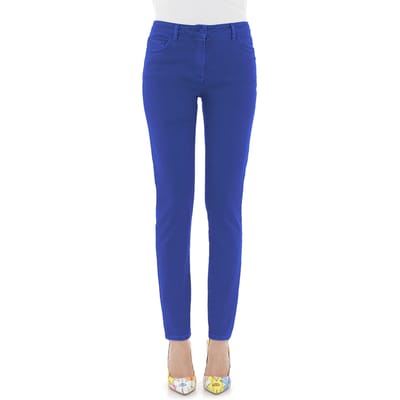 Moschino Pants Blue Maat: 36 | Slim Jeans Outlet | Dames | Blauw