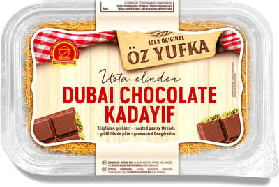 Öz Yufka Geroosterde Kadayif voor Kunefe 200g – Ideaal voor Dubai Chocolade | Krokante Turkse Engelhaar Deeg