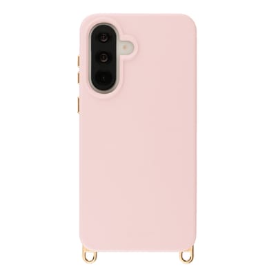 Selencia Hoesje - Geschikt voor Samsung Galaxy A36 / A56 (5G) - Rivièra Backcover met Magnetische Ring met afneembare haakjes - Sorbet Pink