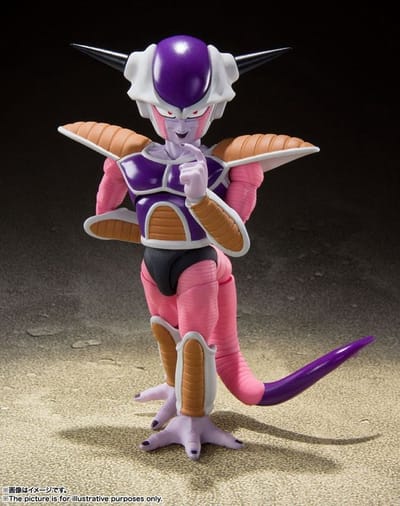 Bandai Tamashii Nations Dragonball Z S.H. Figuarts Action Figure Frieza First Form & Frieza Pod Set 11 cm Action Figuur