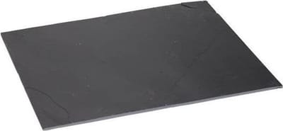Cosy & Trendy Leisteen serveerplank - antraciet - voedsel serveren - 30x20 cm
