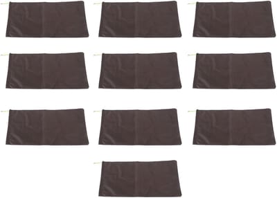 Dailygoods- Zandzakken Herbruikbaar 10 Stuks - Zandloze Zandzakken - Overstromingspreventie - Waterkeringen - 420D Polyester - 25x50cm - Overstromingsbarrière