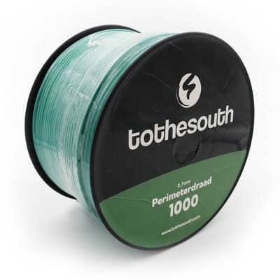 To the South® 2.7mm Universeel Perimeterdraad / Begrenzingsdraad geschikt voor alle Robotmaaiers - 1000 meter