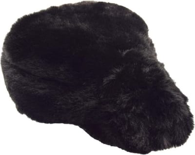 Zadelhoes - Zadeldek Vacht - Fiets Accessoires - Zadelhoes Fiets - Comfortabele Zadelhoes - Zwart