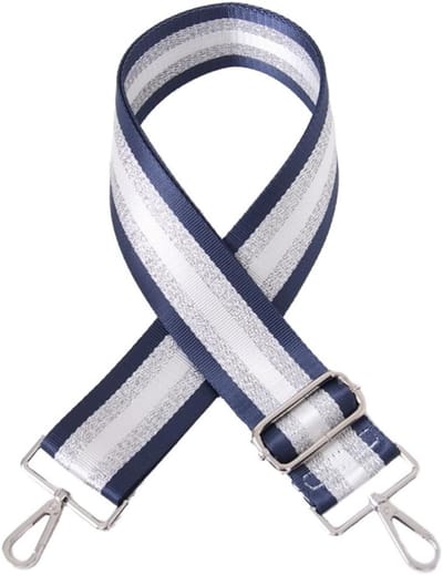 Verstelbare Tasriemen, 5 cm Breed, Verstelbare Lengte 78-135 cm, Ideaal voor Handtassen, Schoudertassen en DIY Accessoires, Inclusief Zilveren Gesp