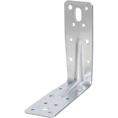 Alberts Hoekanker - Verzinkt Staal - Extra Sterk - 125x125x45x2,5mm