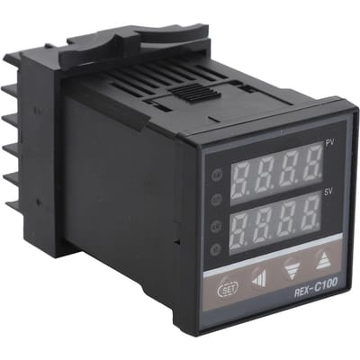 Temperatuurregelaar PID Intelligente Digitale Regelinstrument K-Type Ingang Relaisuitgang AC85‑265V gray