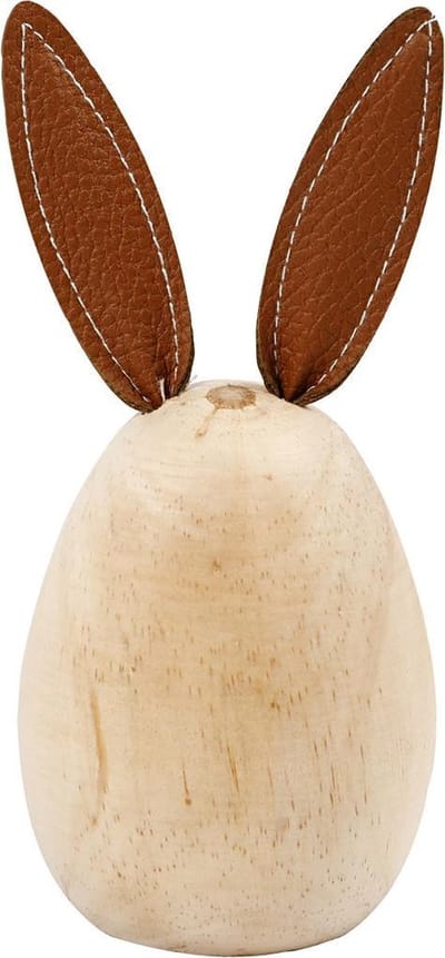 Konijn, H: 13 cm, d 6 cm, 1 stuk