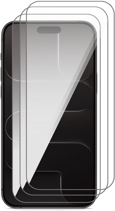 Screenprotector geschikt voor iPhone 17 Air - 3x Glas Screen Protector