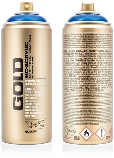 Montana GOLD Transparent Ultramarine T5080 spuitbus 400ml