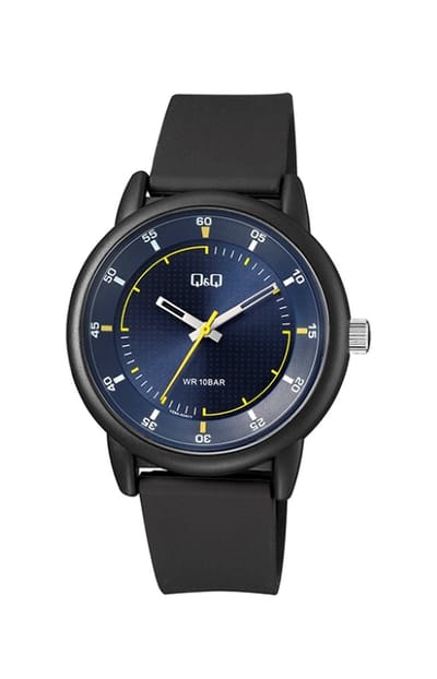 Q&Q-horloge-heren-waterdicht-Zwemmen/Sporten-Rubber band-sportief.