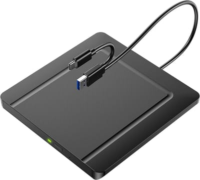 DailySupplies® Externe DVD Speler Voor Laptop - CD Brander - Plug & Play
