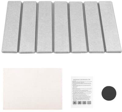 Antislip Opvouwbaar Afdruipmat - 40 x 30 cm - Keuken, Badkamer & Huisdieren
