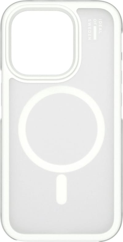 iDeal of Sweden Bumper Case geschikt voor MagSafe geschikt voor iPhone 15 Pro - Cloudy White