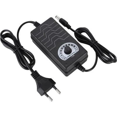 Adaptateur d'alimentation à tension réglable 48 W 2 A 1-24 V Contrôle de la vitesse du moteur