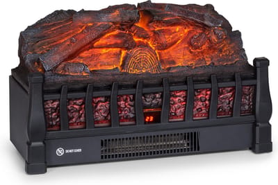 Klarstein Elektrische haard, Elektrische verwarming voor woonkamer & binnenruimtes, Elektrische haard met LED-vlammen, Haard met app-control, Instelbare thermostaat, Verwarming 1800 W