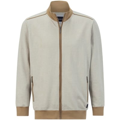 Babista herren Sweatvest - 48/50 - beige - Plus Size