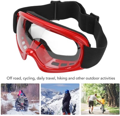 Dailygoody - Dirt-bike-bril - Kinderen - Slagvast en UV-bescherming - Flexibel en lichtgewicht - Outdoor activiteit - Geschikt voor motoren en fietsen