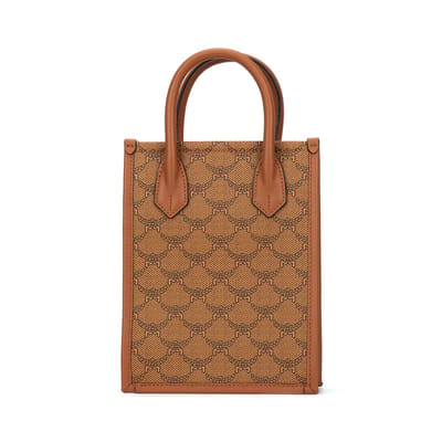 MCM Himmel Classic Laurel Leaf Logo Leren Tote Tas Dames Tote Tassen MMTEAAC02CO001 Basic Set (Bag+Dust Bag) brown