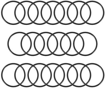 Dailygoods - Nitrilrubber O-Ringen - Afdichtingsringen - Ideaal voor Loodgieterswerk - 31mm Buitendiameter - Perfect voor Auto Reparatie - 20 Stuks