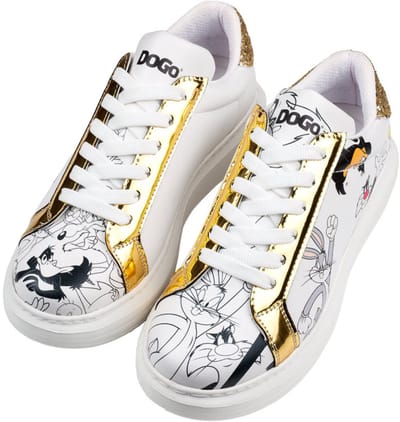 DOGO Verona Dames Sneakers - Looney Tunes Chasing Tunes 36